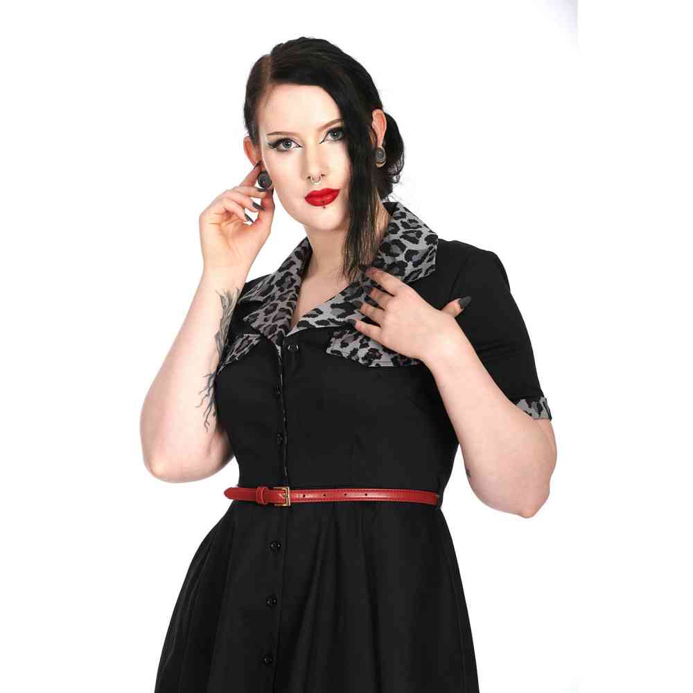 Banned - Rosalie Taille riem - Bordeaux rood